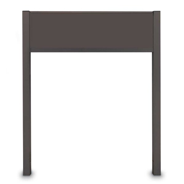 Corkboard, Single Door, Radius Frame, 24x36", Bronze/Natural Tan Cork